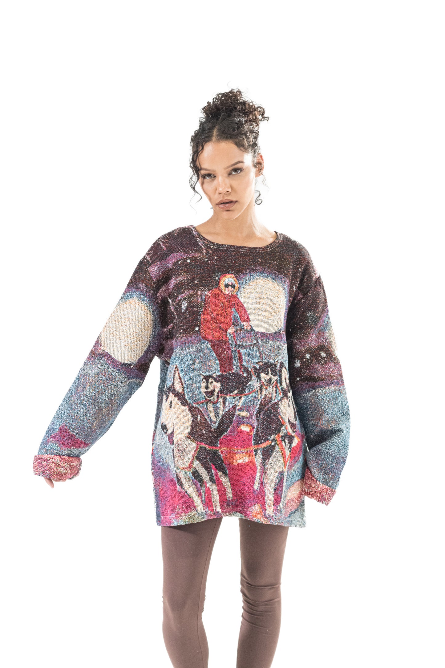 Wintertime Tapestry Sweater