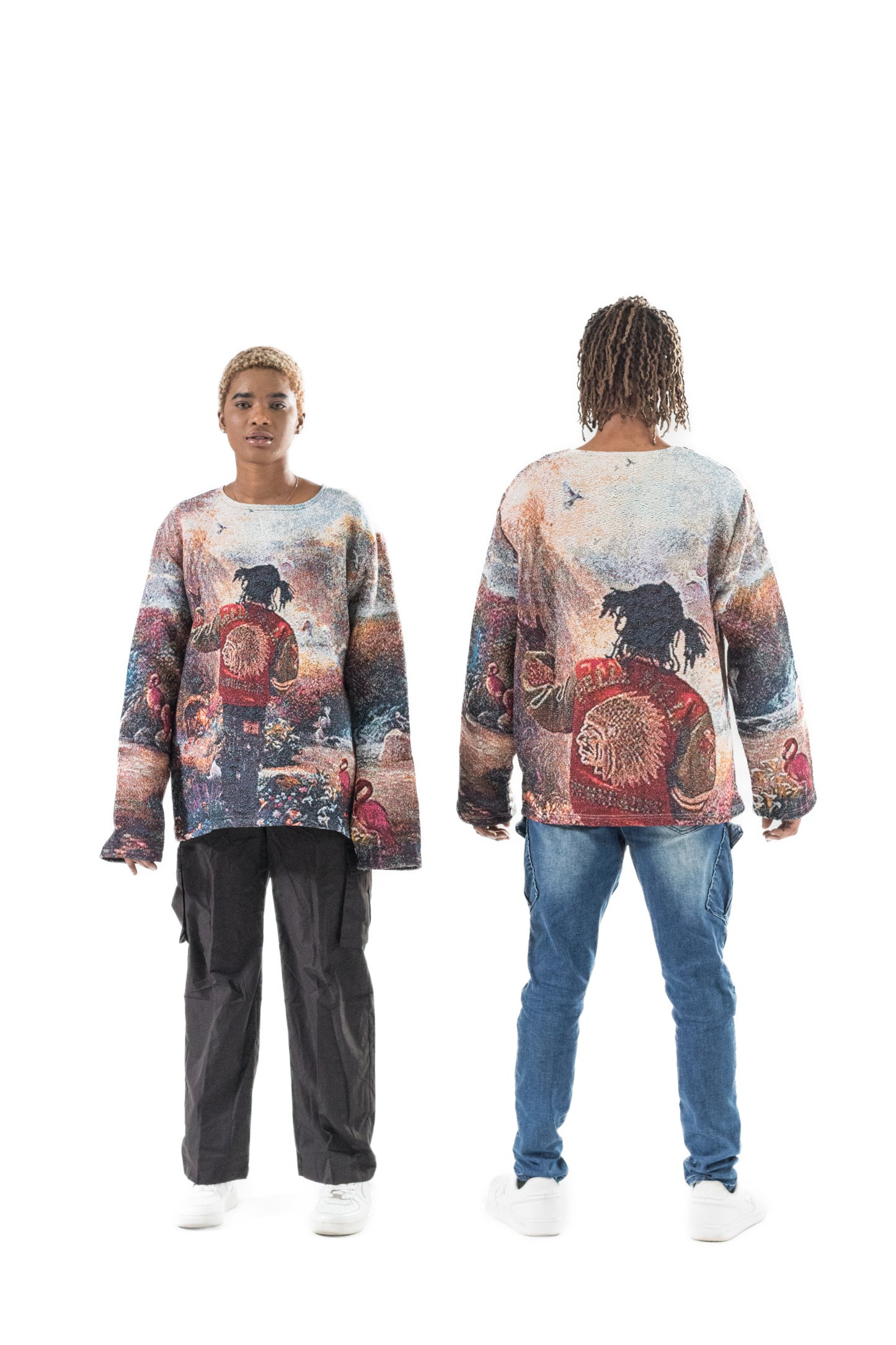 Chief Keef Tapestry Sweater